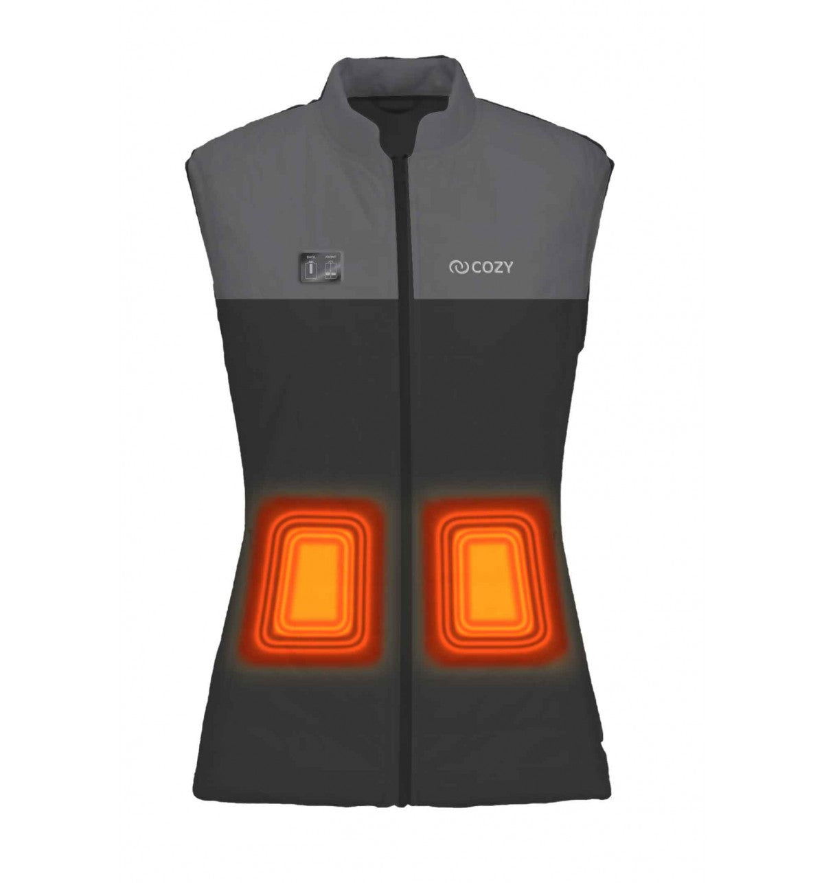 Cozy-Coat Heated Jacket Gilet with 3 Heat Settings & USB Power