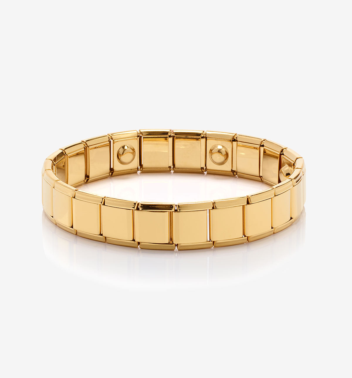 Unisex Magnetic Bracelet with 6 Embedded 800 Gauss Magnets